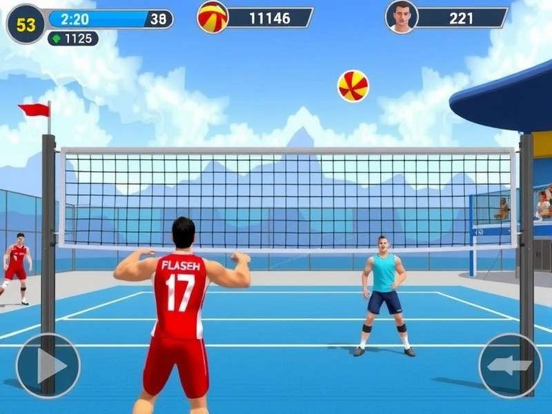 Volley Flash Elite Gameplay Screenshot